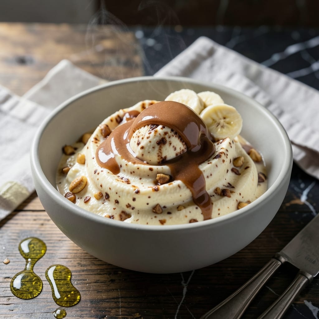 Peanut Butter Banana Ice Cream Recipe for Ice Cream Maker: Creamy Frozen Treat With Natural Sweetness Peanut Butter Banana Ice Cream Recipe for Ice Cream Maker: Creamy Frozen Treat With Natural Sweetness