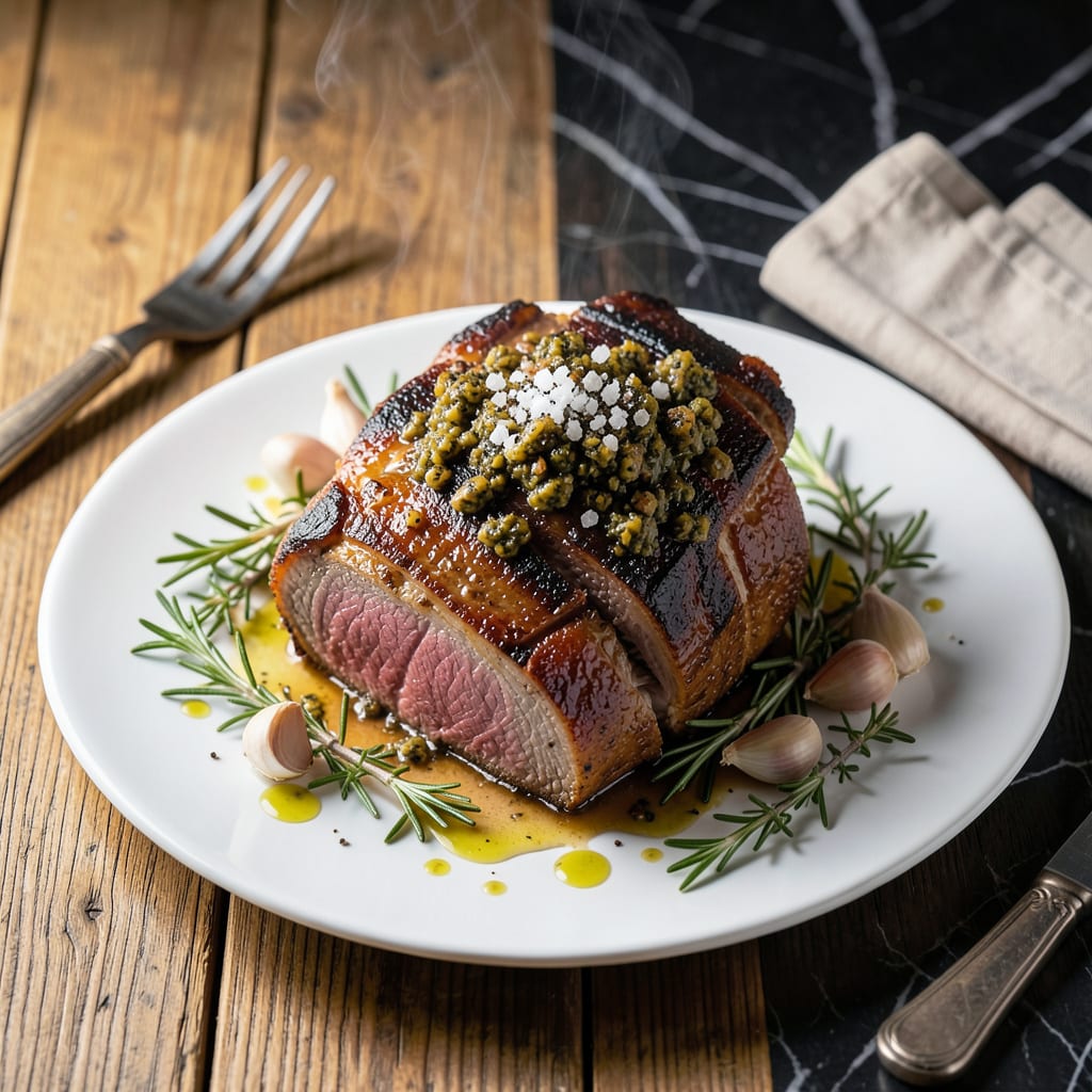 Gordon Ramsay Prime Rib Recipe: Herb Crusted Steakhouse Masterpiece detailed visual guide
