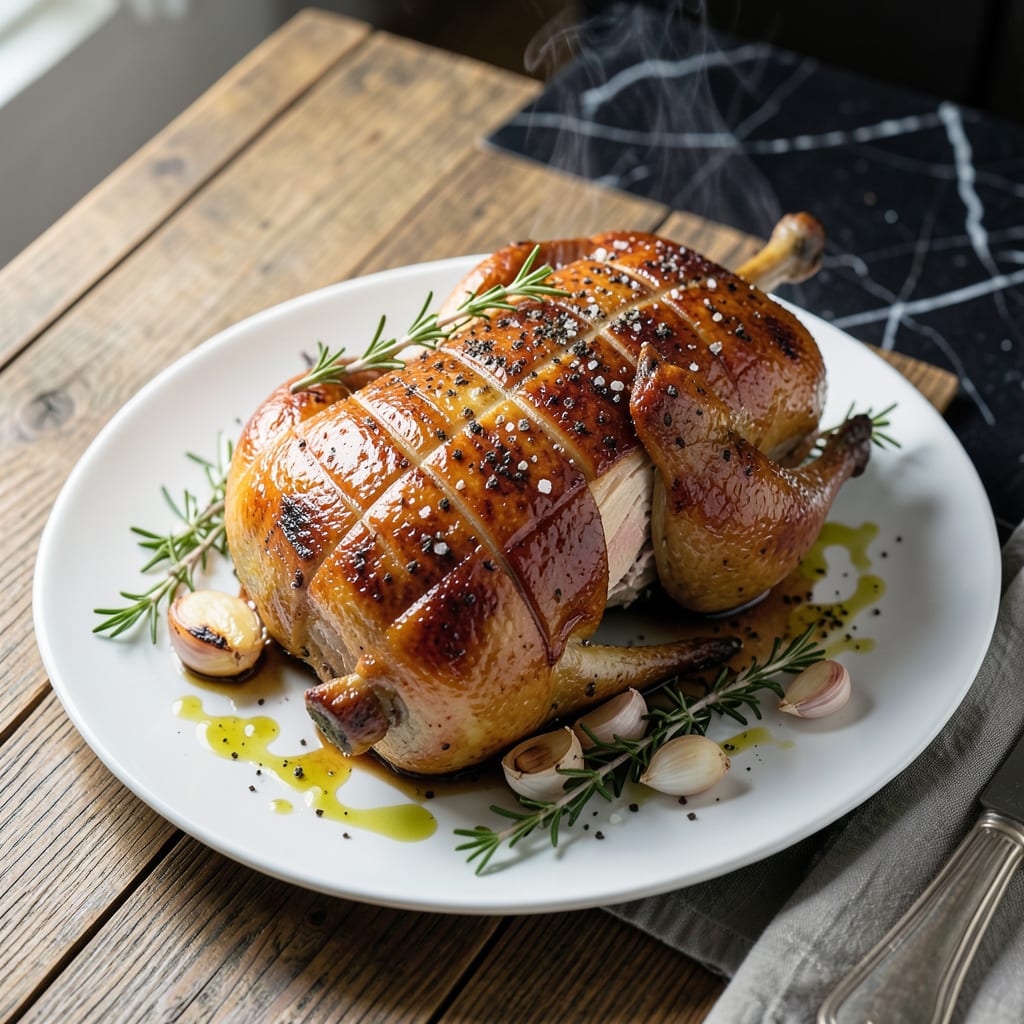 Comprehensive Gordon Ramsay Roast Duck Recipe: Crisp Skin and Rich Depth visual reference