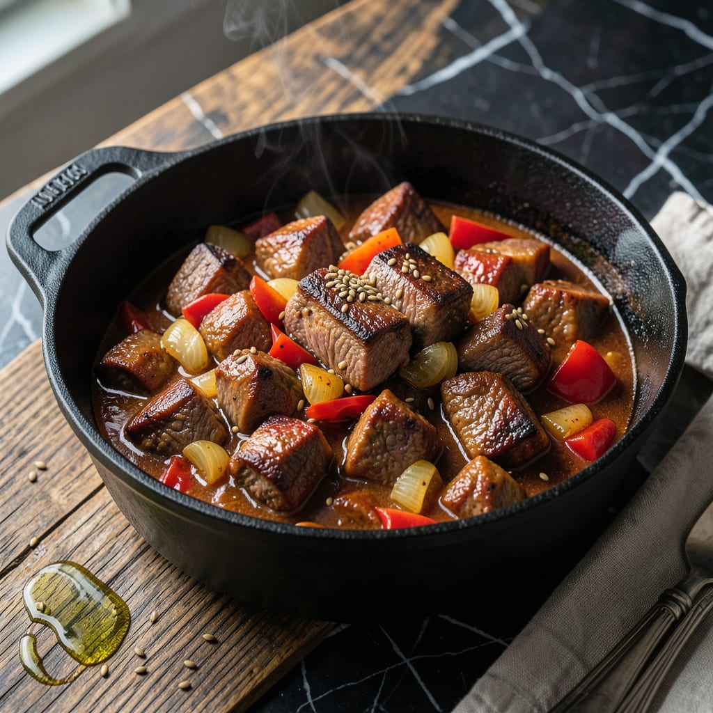 Comprehensive Goulash Recipe Without Tomatoes: Paprika Rich Hungarian Comfort Bowl visual reference