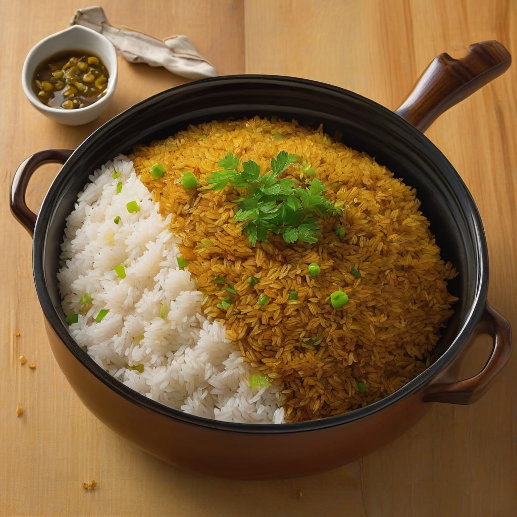 goya rice recipe example with annotations