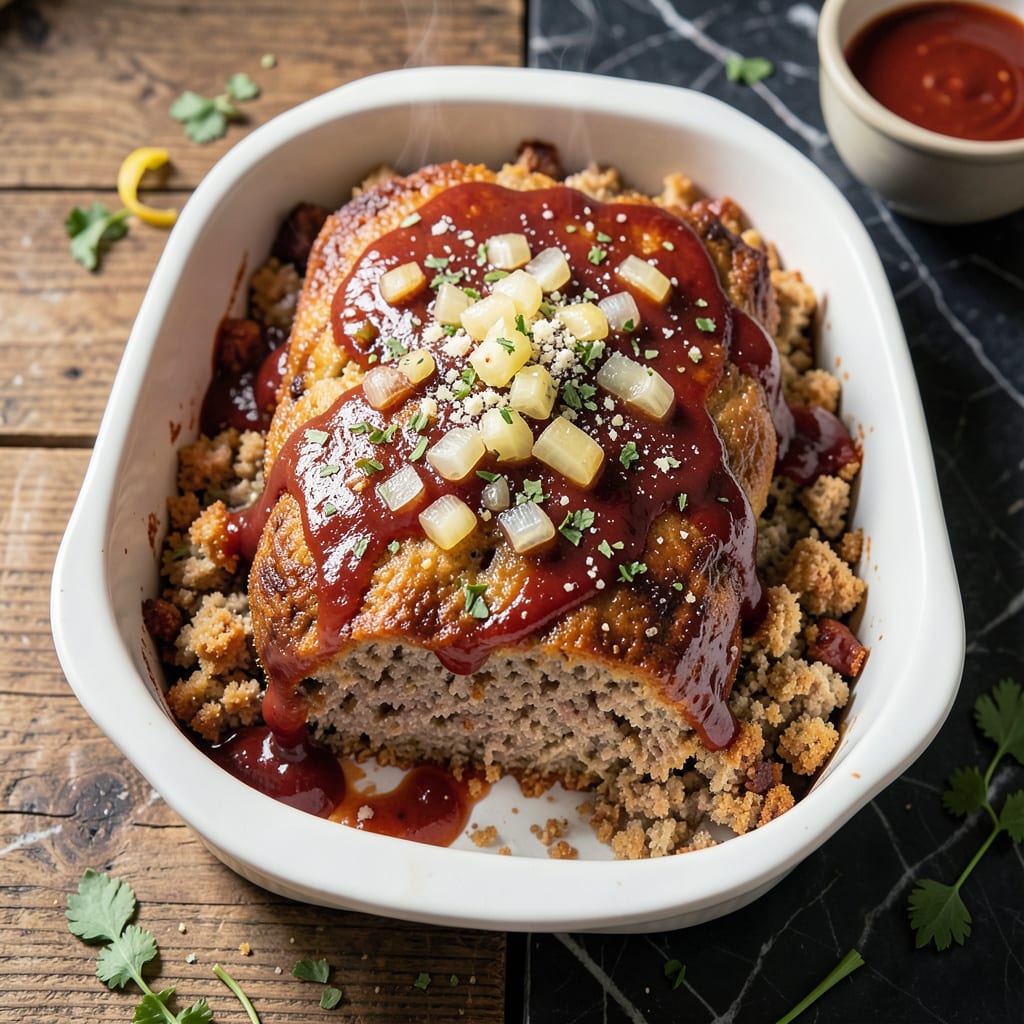 Hidden Valley Ranch Meatloaf Recipe: Savory Herb Infused Moisture illustration with key details