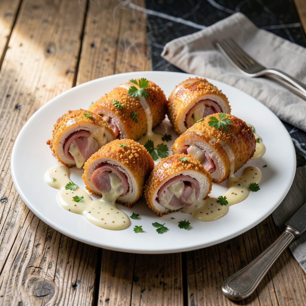 Comprehensive Ina Garten Chicken Cordon Bleu Recipe: Ham and Cheese Stuffed Elegance visual reference