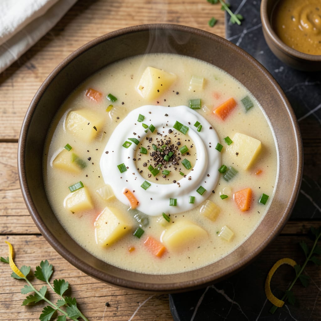 Ina Garten Potato Soup Recipe: Velvety Texture With Fresh Herb Finish detailed visual guide
