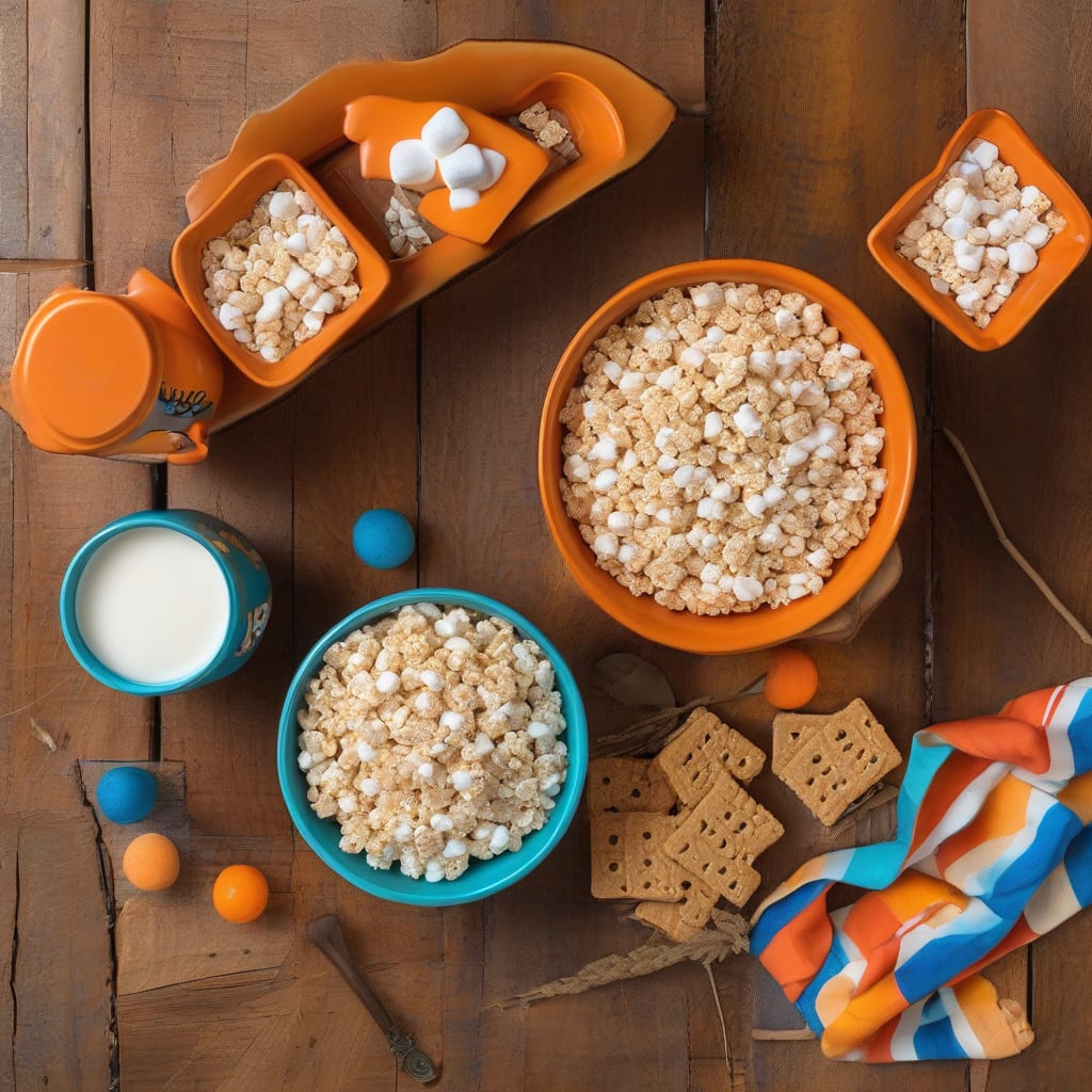 Jet Puffed Marshmallow Creme Rice Krispie Treats Recipe: Gooey Center Perfection