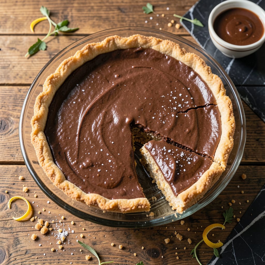 Kentucky Silk Pie Recipe: Decadent Chocolate Whipped Filling illustration with key details