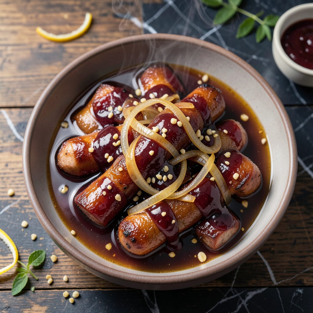 Kielbasa Crockpot Recipe With Grape Jelly: Sweet and Savory Slow Cooker Delight detailed visual guide
