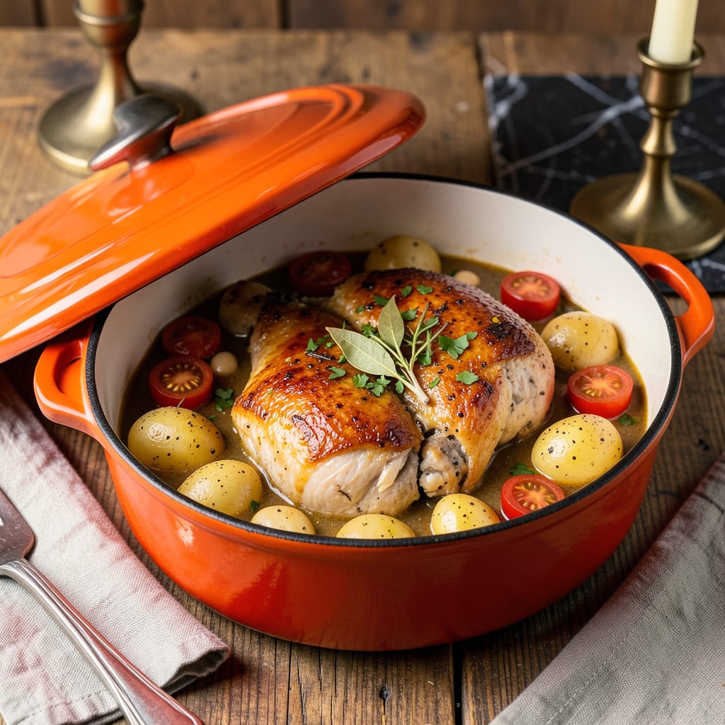 Le Creuset Recipe: Easy One Pot Dishes for Perfect Results Every Time illustration with key details