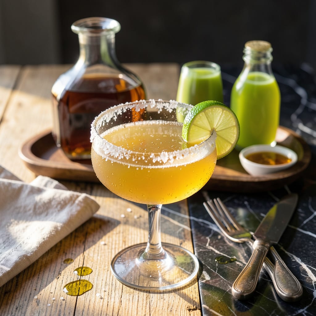 Longhorn Perfect Margarita Recipe: Bar Worthy Citrus Kick illustration with key details