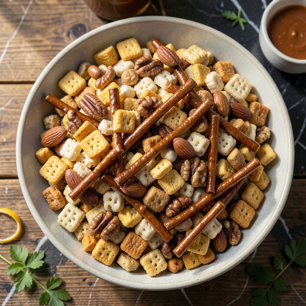Low Sodium Chex Mix Recipe: Bold Snacking Without the Salt