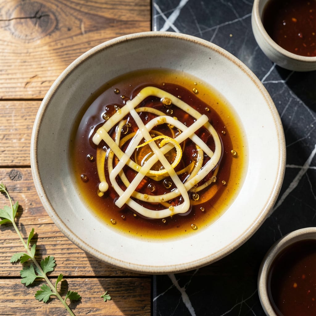 Maple Bourbon Vinaigrette Recipe: Sweet and Smoky Dressing for Salads detailed visual guide