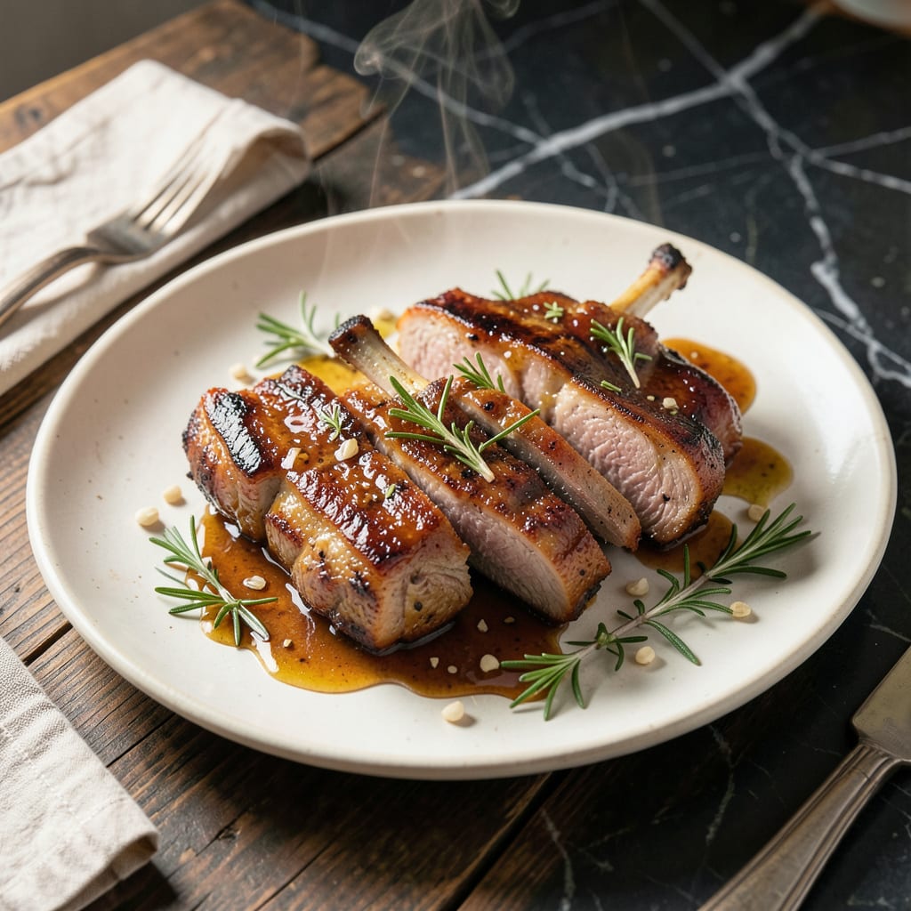 Comprehensive Maple Glazed Pork Chops Recipe: Sweet and Savory Pan Seared Delight visual reference