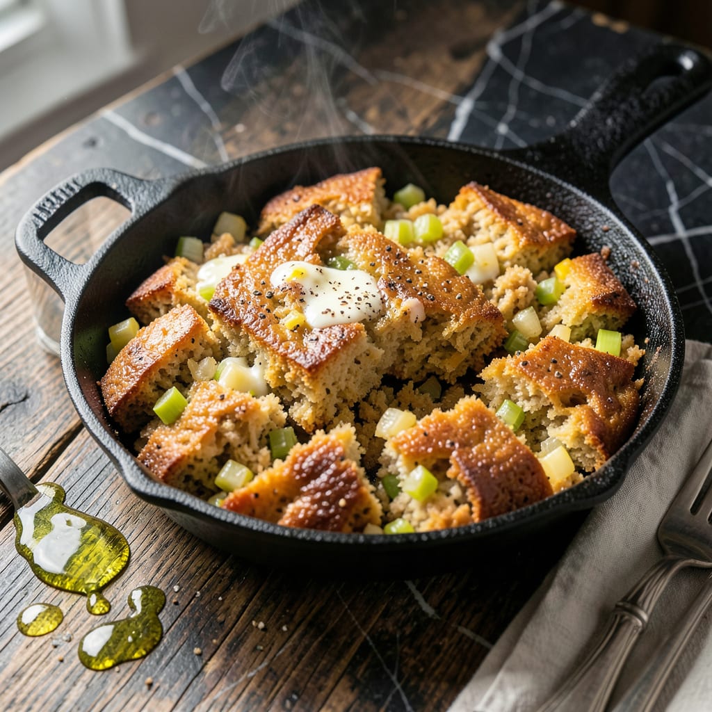 Visual representation of Martha White Cornbread Dressing Recipe: Southern Style Holiday Classic