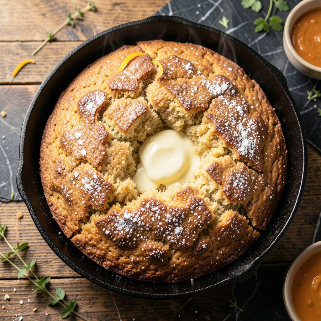 Visual representation of martha white cornbread recipe on the bag