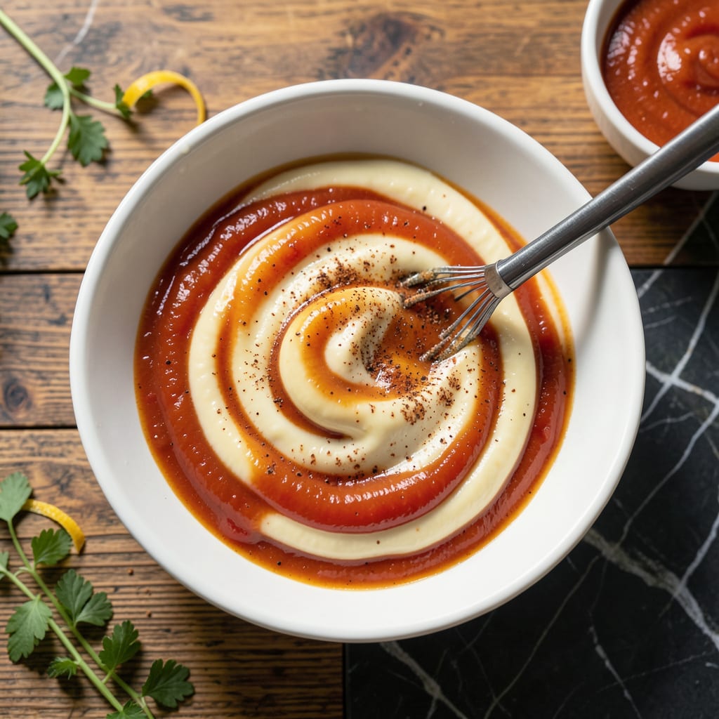 McDonald's Spicy Pepper Sauce Recipe: Fast Food Favorite at Home illustration with key details