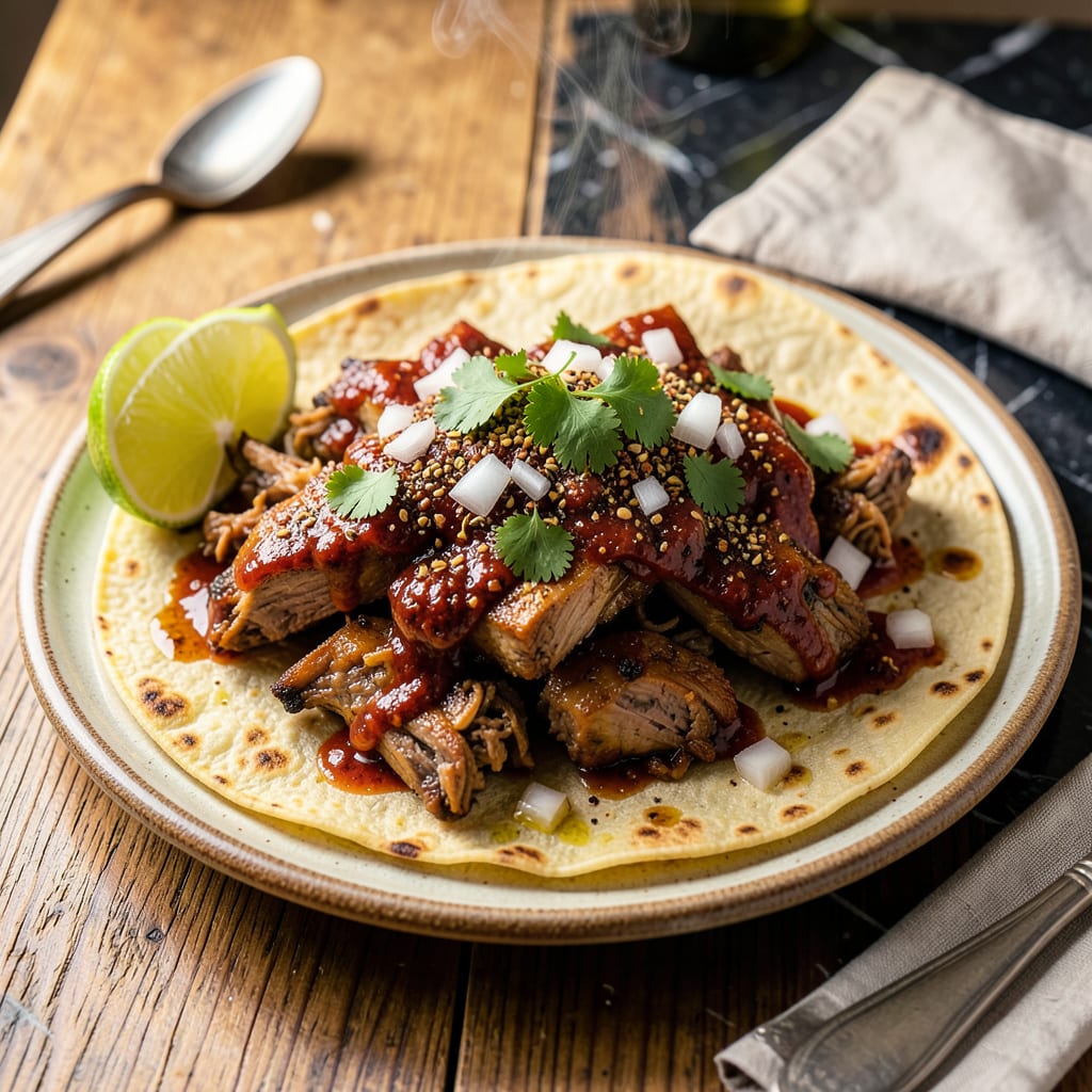 Comprehensive Mexican Pork Tacos Recipe: Street Style Flavor with Charred Corn Tortillas visual reference