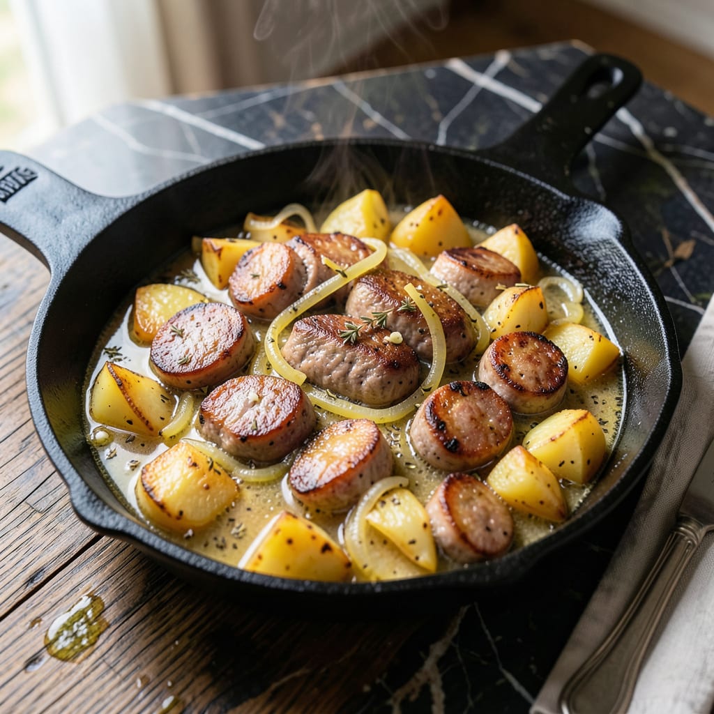 Complete minnesota potato sausage recipe overview image
