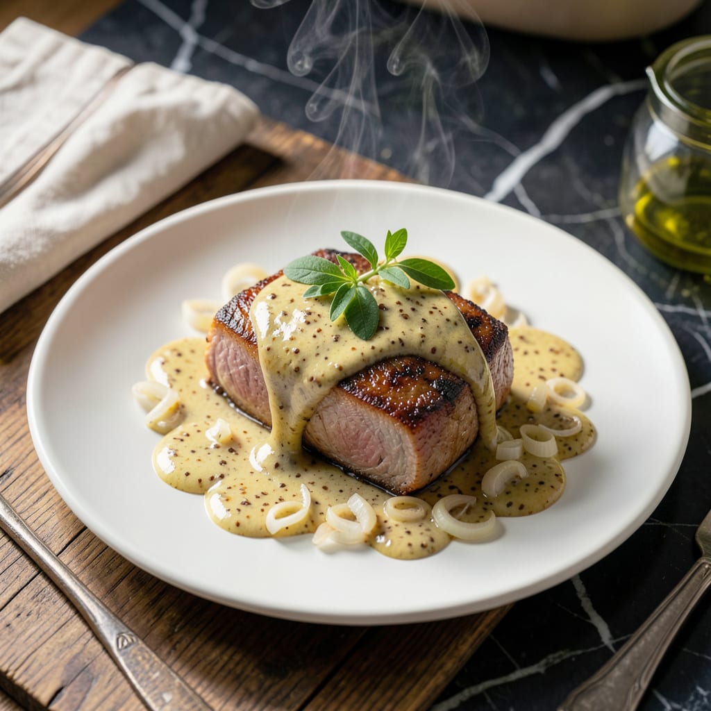 Mustard Sauce Recipe for Pork: Tangy Dijonnaise With Herbal Depth detailed visual guide