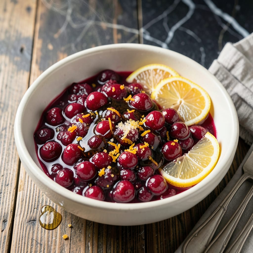 Ocean Spray Cranberry Relish Recipe: Zesty Holiday Side in Minutes example with annotations