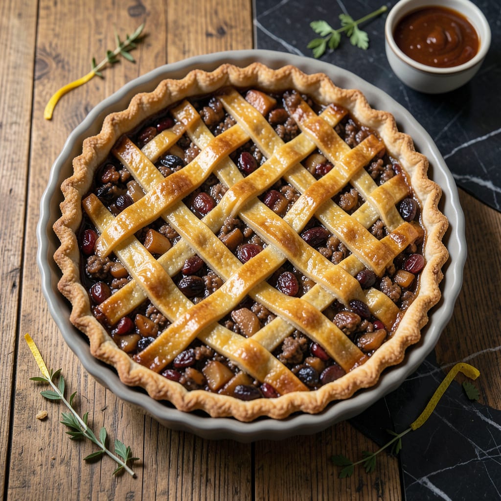 Old Fashioned Mincemeat Pie Recipe From 1798: Spiced Heritage in a Flaky Crust detailed visual guide