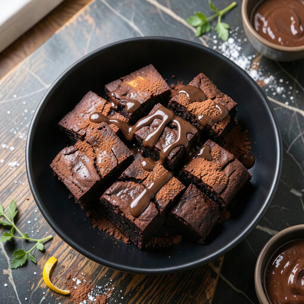 original hersheys cocoa brownie recipe illustration with key details