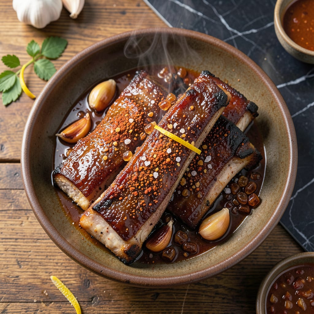 Oven Baked Beef Ribs Recipe: Fall Off The Bone Tender Without The Grill example with annotations