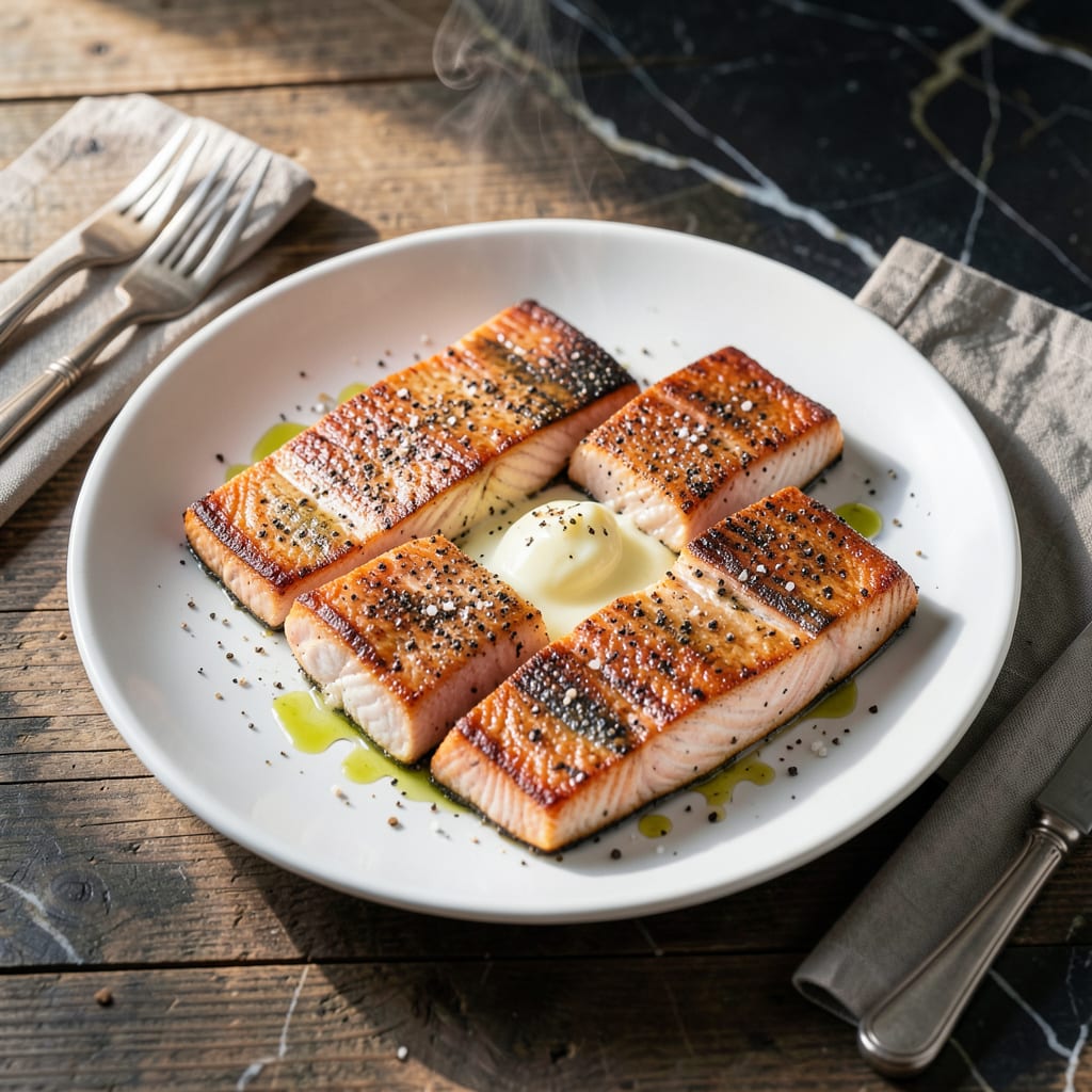 Comprehensive Pan Seared Steelhead Trout Recipe: Crispy Skin and Flaky Centers visual reference