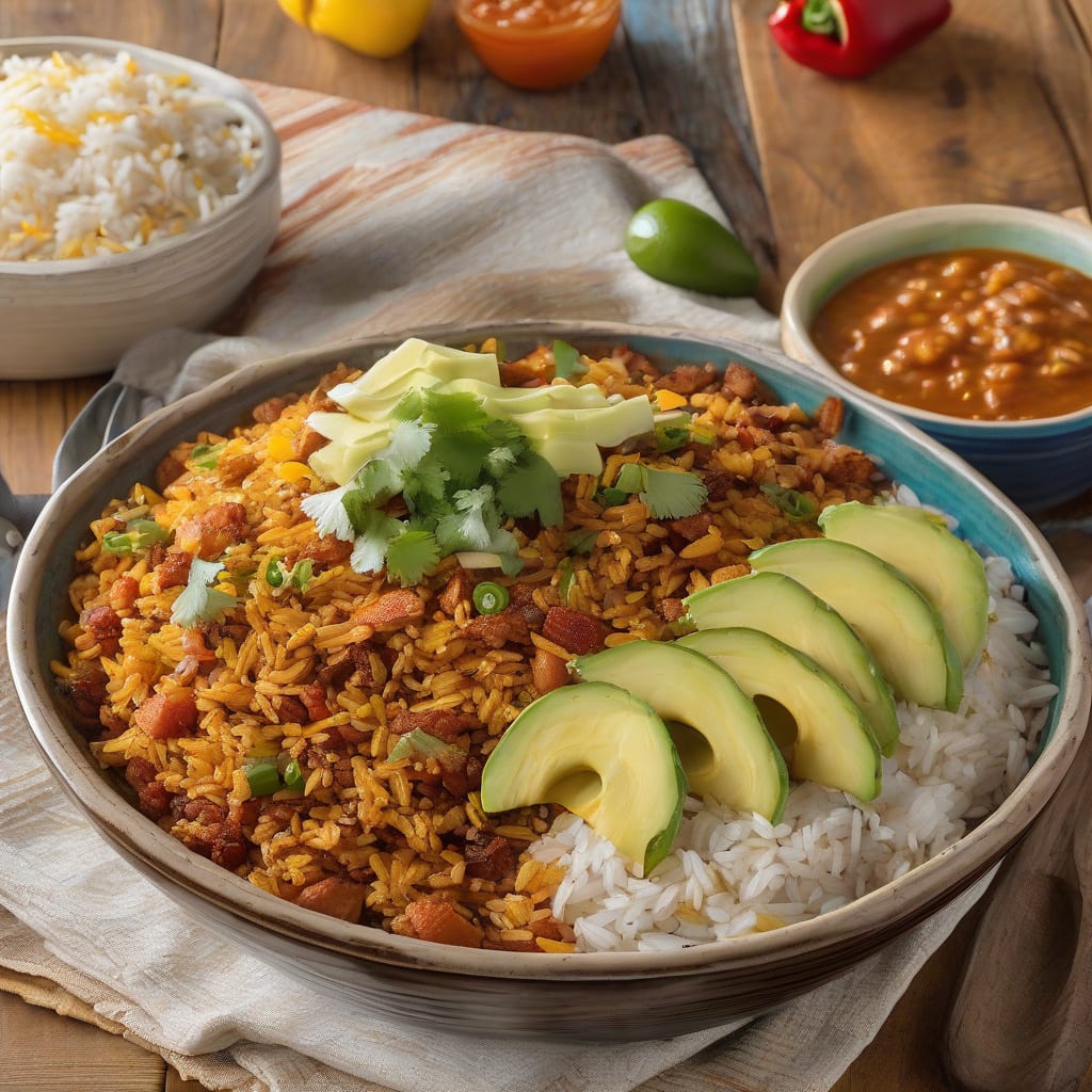 Visual representation of Pancheros Rice Recipe: Flavorful Mexican Style Side Dish