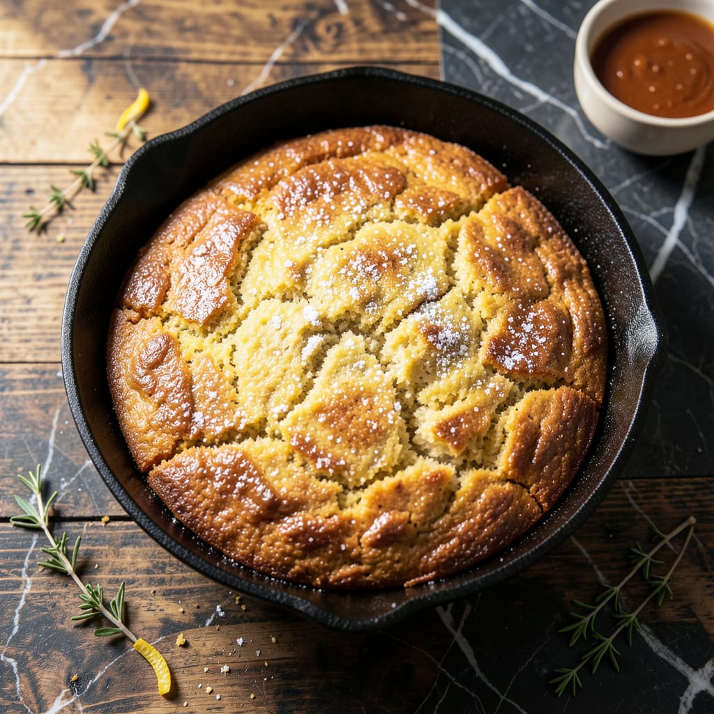 Visual representation of Paula Deen Cornbread Recipe: Buttery Golden Crumb with Southern Charm