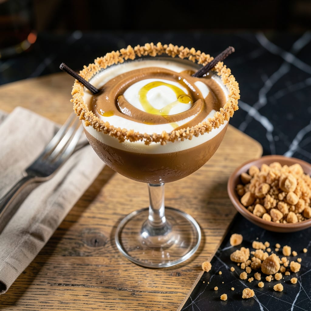 peanut butter tequila recipe example with annotations
