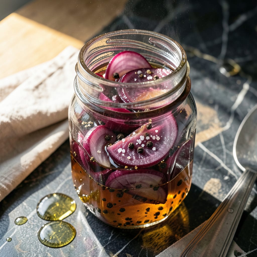 Pickled Red Onion Recipe: Quick Pickled Tang With Vibrant Color detailed visual guide