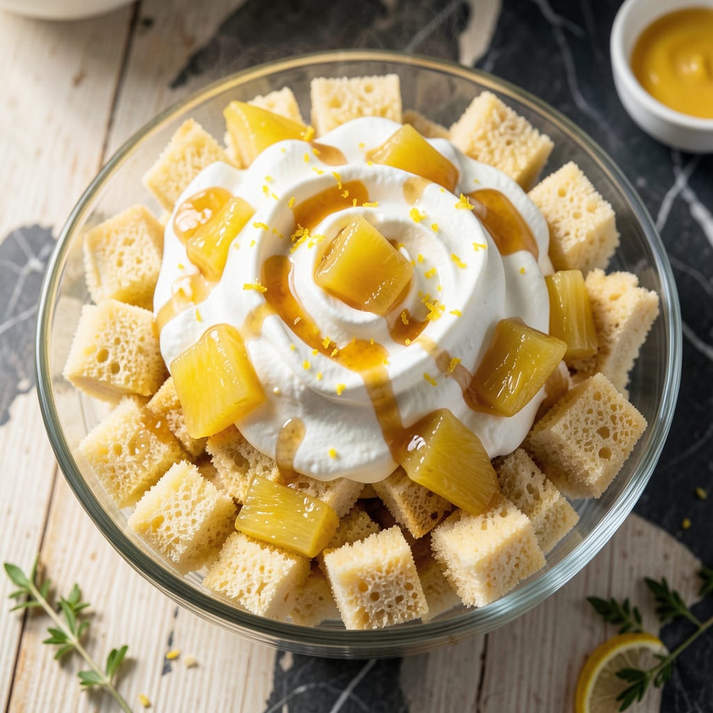 Visual representation of Pineapple and Angel Food Cake Recipe Weight Watchers: Light and Guilt Free Indulgence