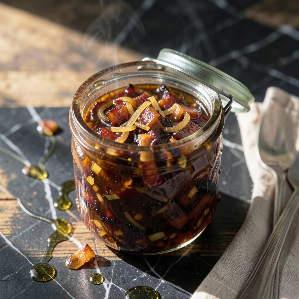 Visual representation of pioneer woman bacon jam recipe