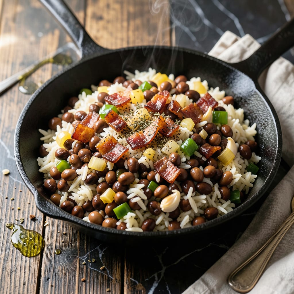 Pioneer Woman Hoppin John Recipe: Southern Style New Year’s Luck in a Bowl illustration with key details