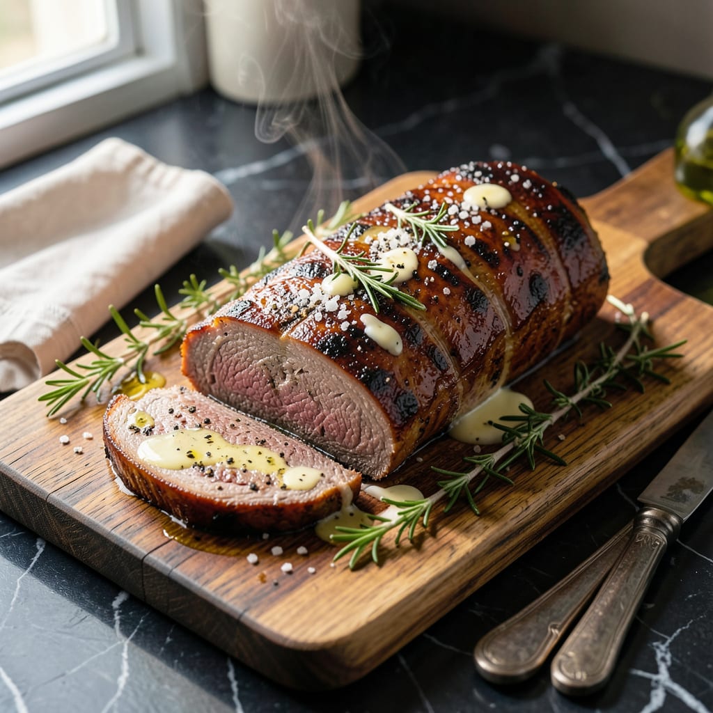 Visual representation of Pioneer Woman's Beef Tenderloin Recipe: Melt in Your Mouth Holiday Elegance