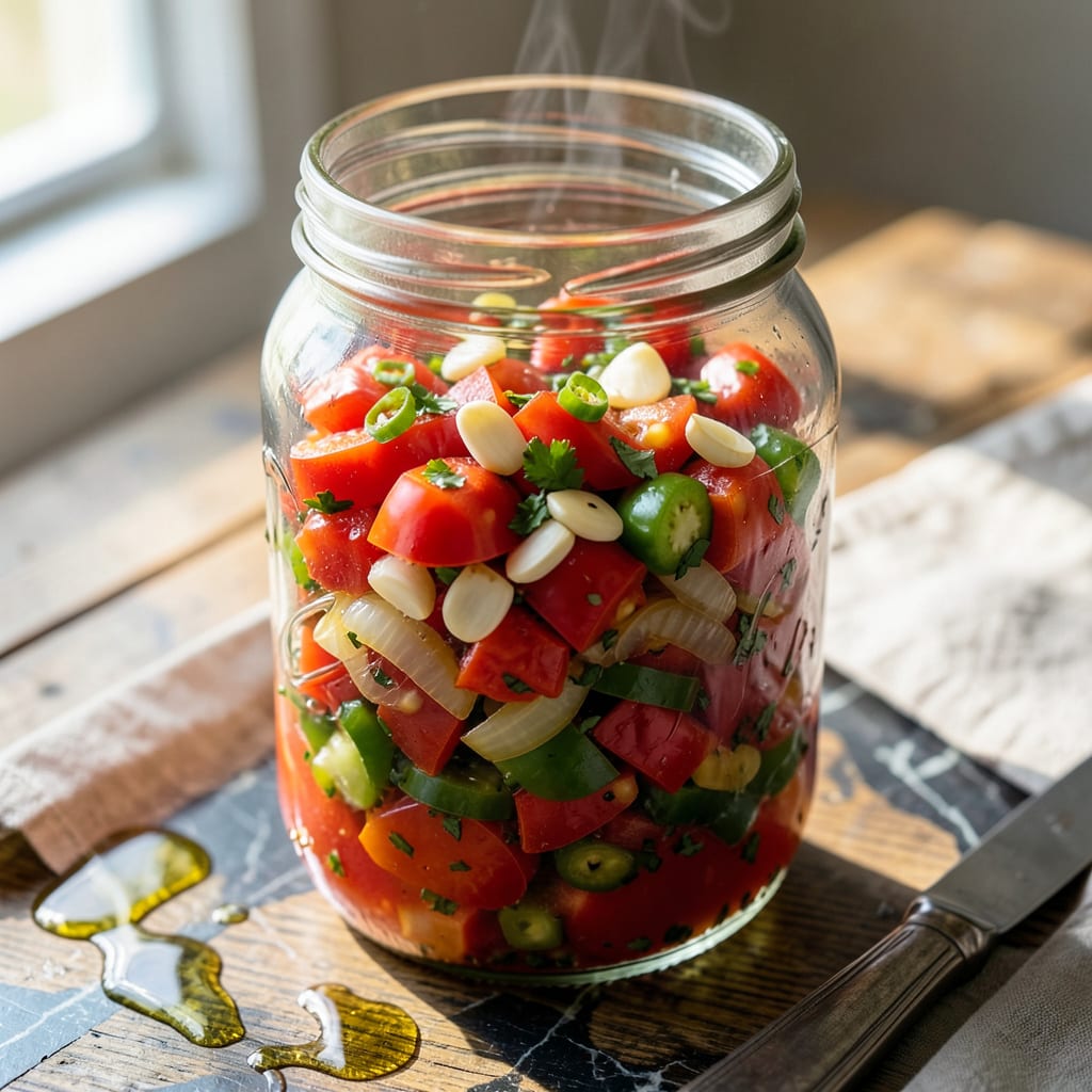 Visual representation of Pioneer Woman Salsa Recipe for Canning: Preserve Summer's Bold Flavors in Jars