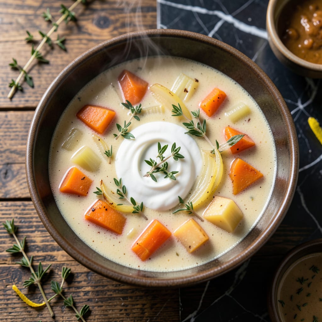 Pirates Voyage Creamy Vegetable Soup Recipe: Buccaneer-Style Garden Medley