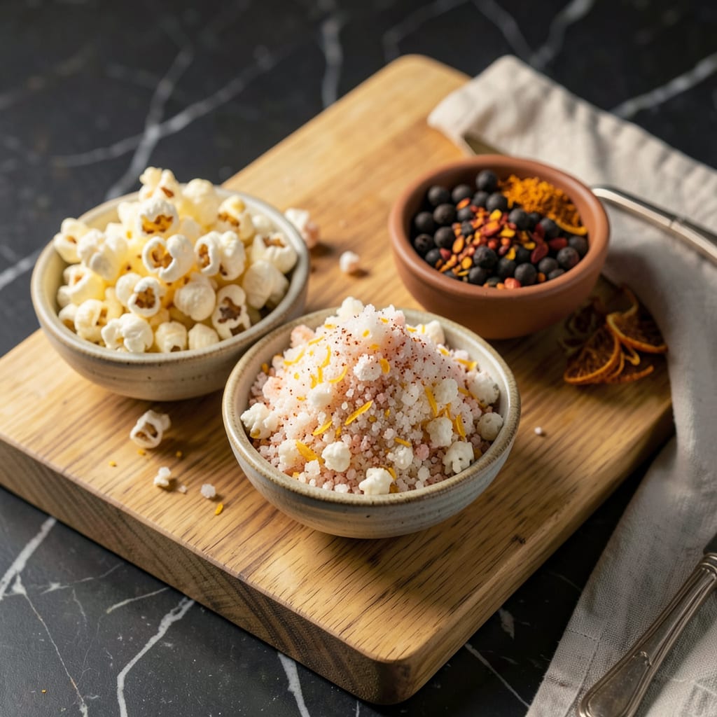 popcorn salt recipe example with annotations