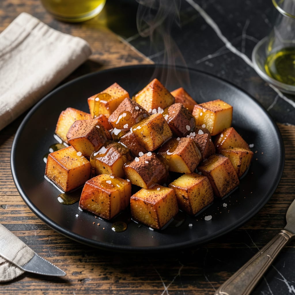 Princella Sweet Potato Recipe: Caramelized Edges and Velvety Centers example with annotations