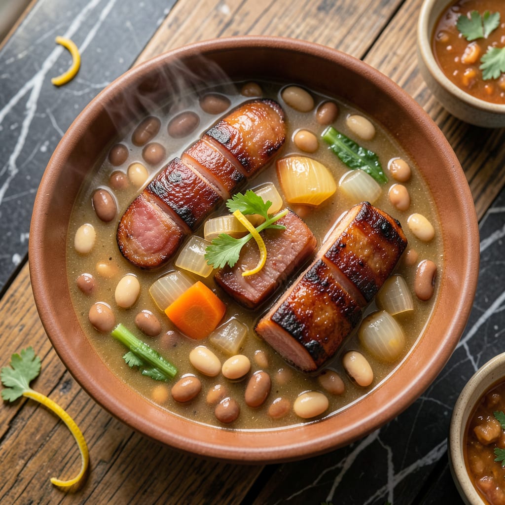 Comprehensive punahou portuguese bean soup recipe visual reference