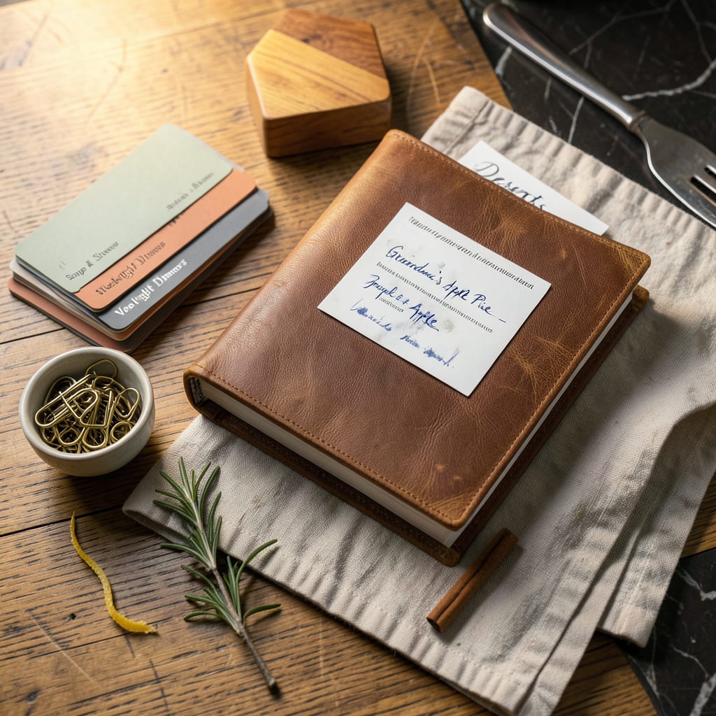 Recipe Binder Organizer: Best Systems to Keep Your Recipes Tidy and Accessible illustration with key details