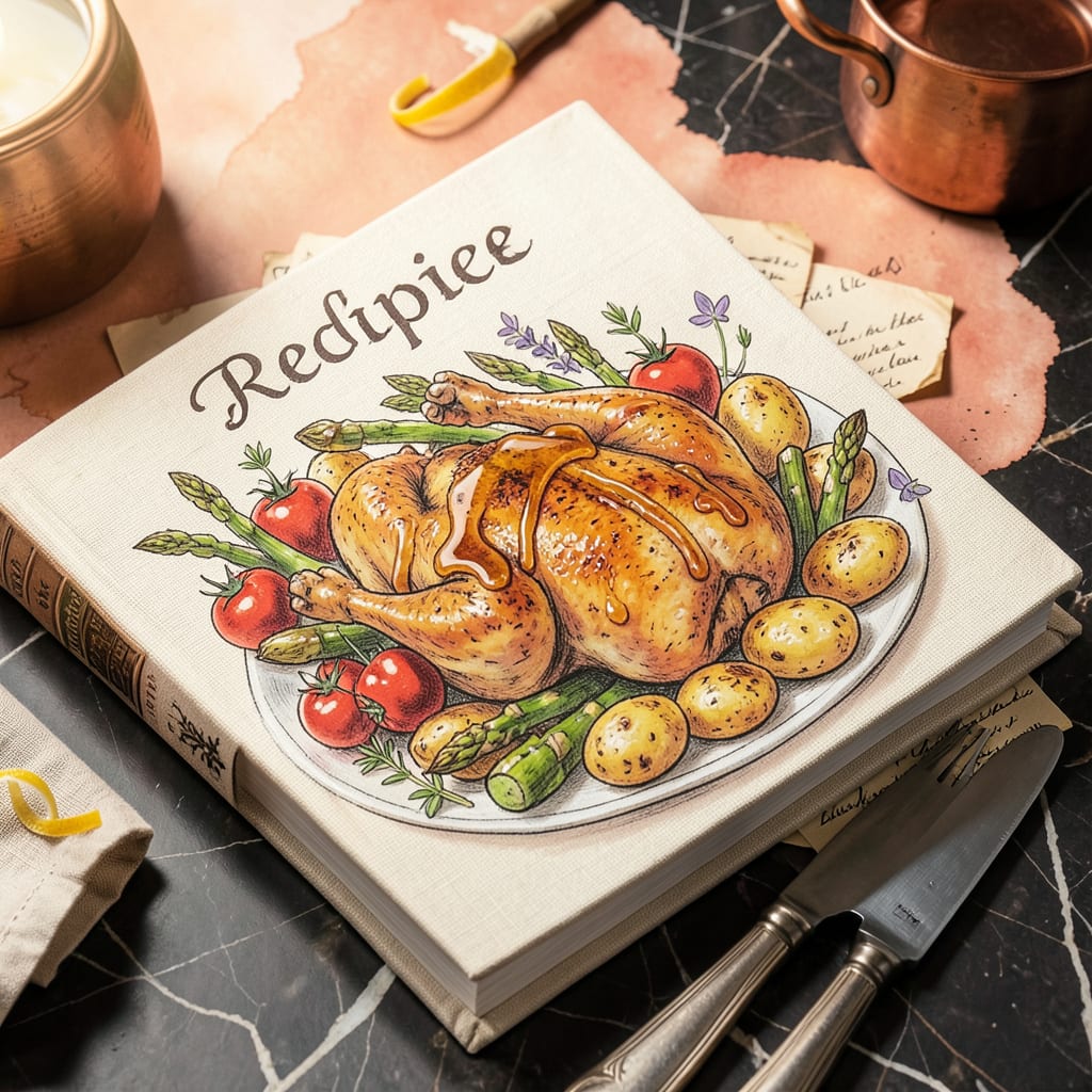 Recipe Book Cover Drawing: Step-by-Step Guide for Eye-Catching Designs
