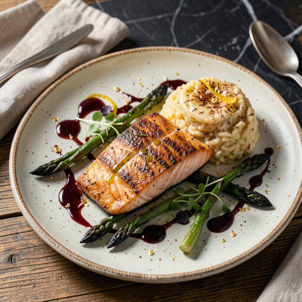 Visual representation of Recipe Border: How to Create a Stunning Edible Garnish for Plating