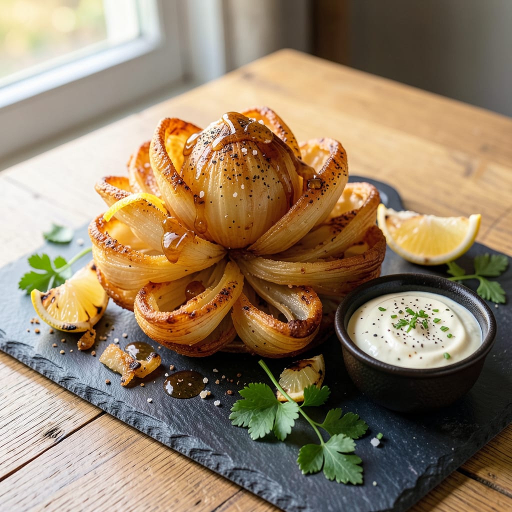 recipe for blooming onion sauce detailed visual guide