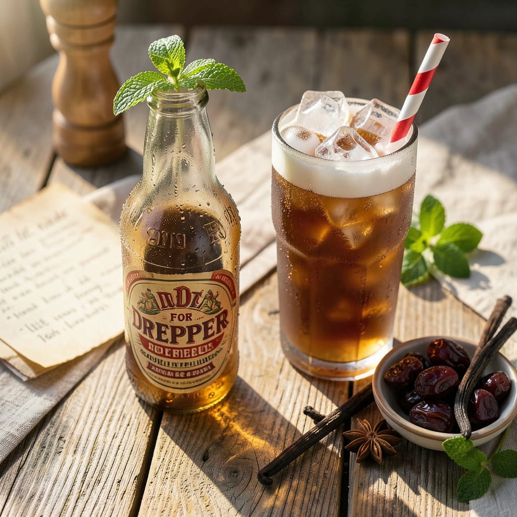 Visual representation of Recipe for Dr Pepper: Homemade Version With Exact Flavor Match