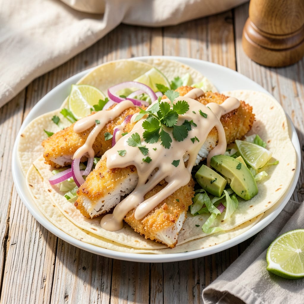 Recipe for Fish Taco Sauce: Creamy, Tangy, and Easy to Make detailed visual guide
