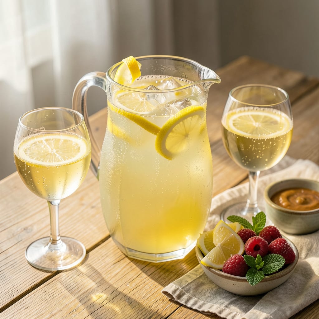 Recipe for Making Lemonade: Classic Steps for Perfect Homemade Drink example with annotations
