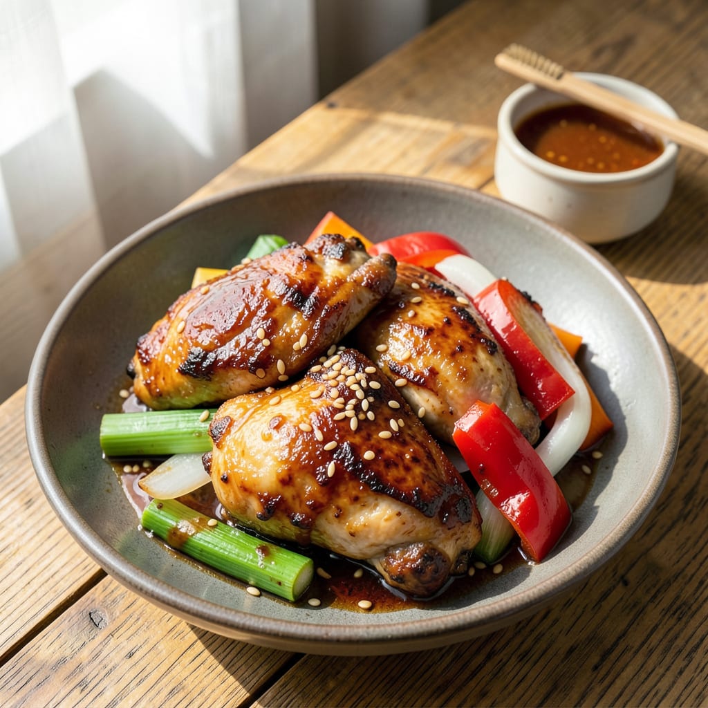 Recipe for Teriyaki Marinade: Easy Homemade Version in 5 Minutes example with annotations