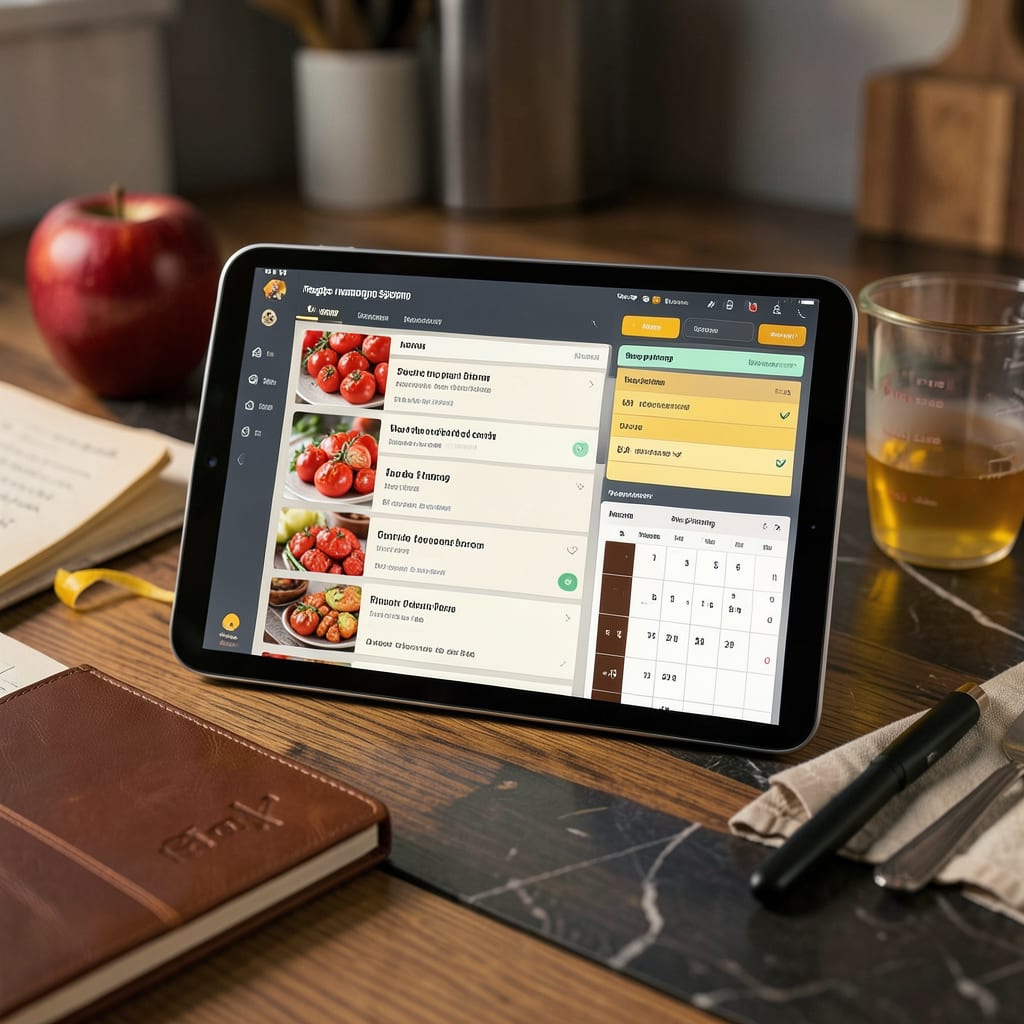 Recipe Management System: How to Organize and Simplify Your Cooking illustration with key details
