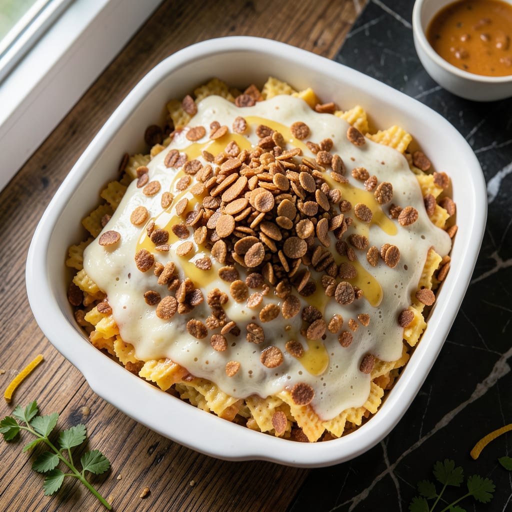 Ree Drummond's Funeral Potatoes Recipe: Cheesy Hash Brown Casserole detailed visual guide